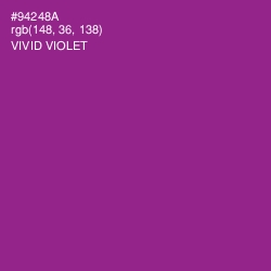 #94248A - Vivid Violet Color Image